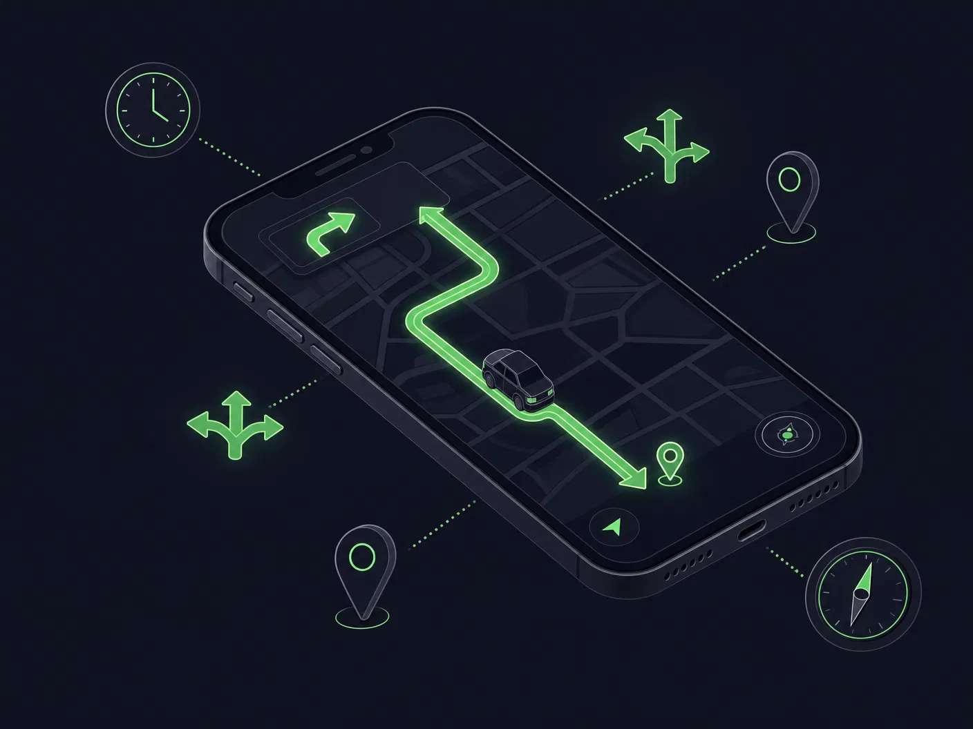 maas.maker Mobile App – Dark Mode